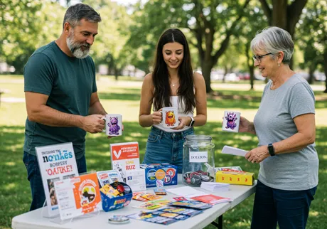 자선 행사 그룹