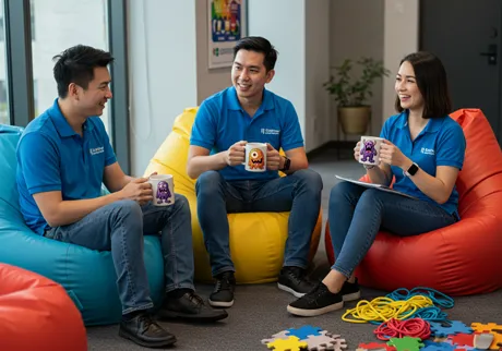 회사 워크숍 및 팀 빌딩 팀